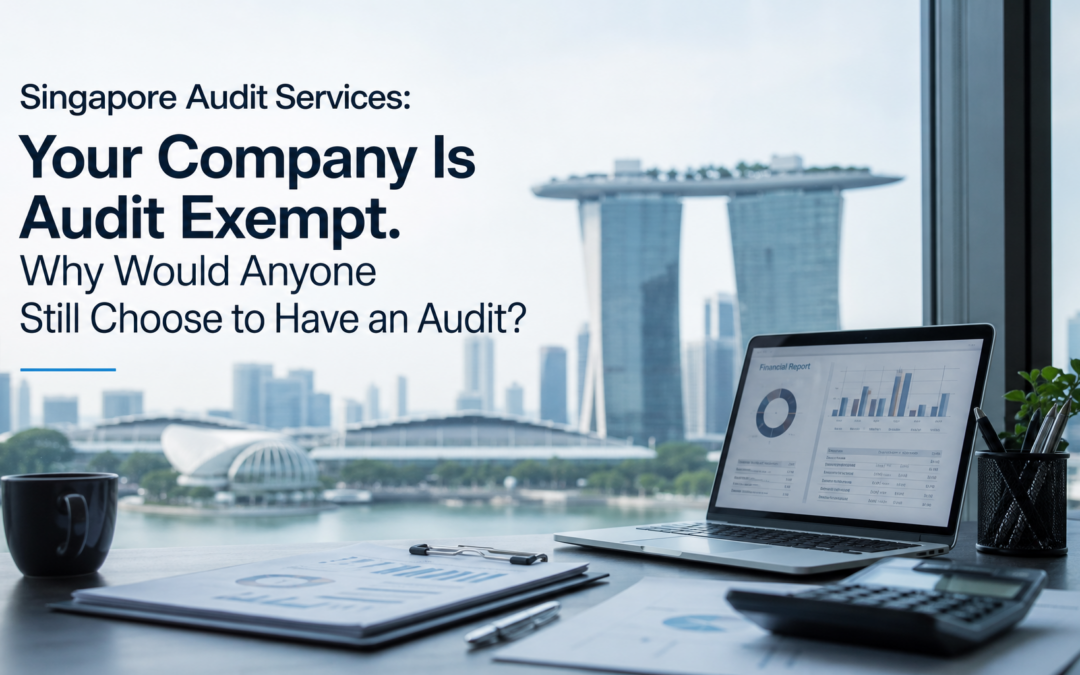 Singapore Audit Services: Your Company Is Audit Exempt. Why Would Anyone Still Choose to Have an Audit?