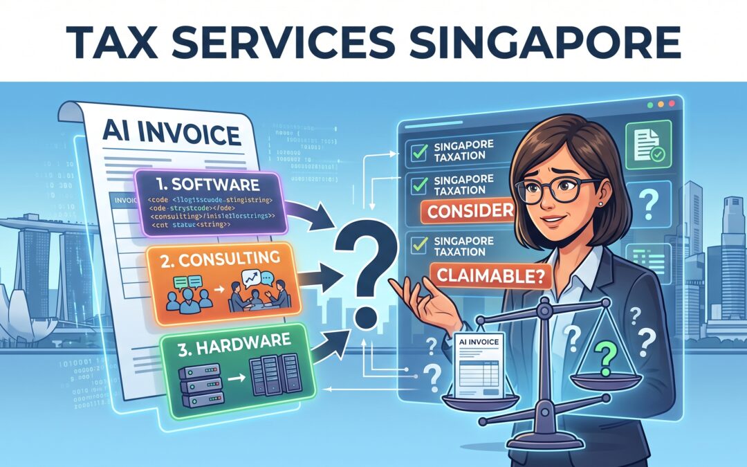 Tax Services Singapore: Your AI Invoice Includes Software, Consulting and Hardware. Can You Claim Everything?